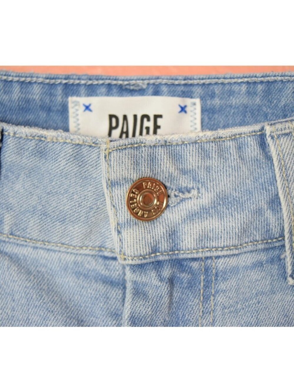 PAIGE SASHA HIGH WAIST WIDE LEG JEANS - MAEVE DESTRUCTED - Picture 7 of 16